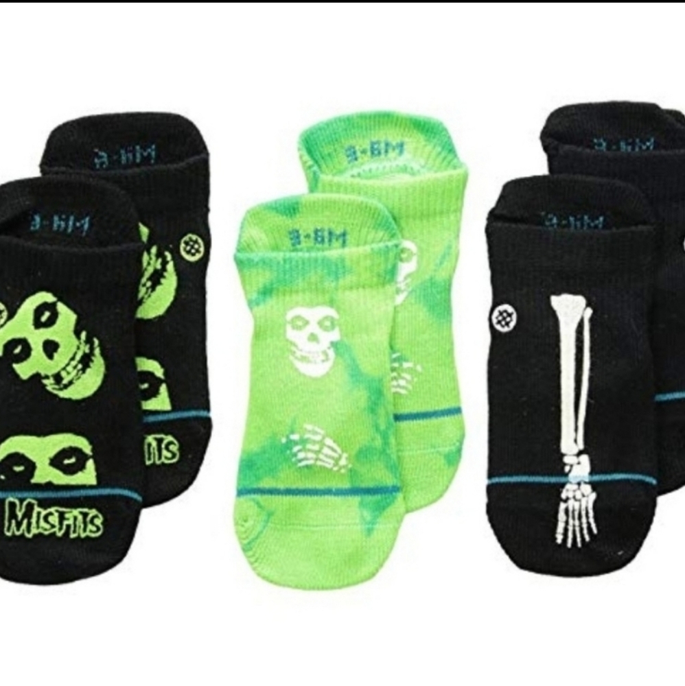 Stance Baby Todder Misfits Socks 3 6 months